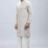 Pastel Grey Kurta Pajama Set With Elegant Work – Palkhi Fashion 1 Pastel Grey Kurta Pajama Set With Elegant Work – Palkhi Fashion -Indian Wear Shop 29