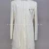 Cream Chikankari Indo-Western With Jacket -Indian Wear Shop CreamChikankariIndo WesternWithJacket 3 scaled
