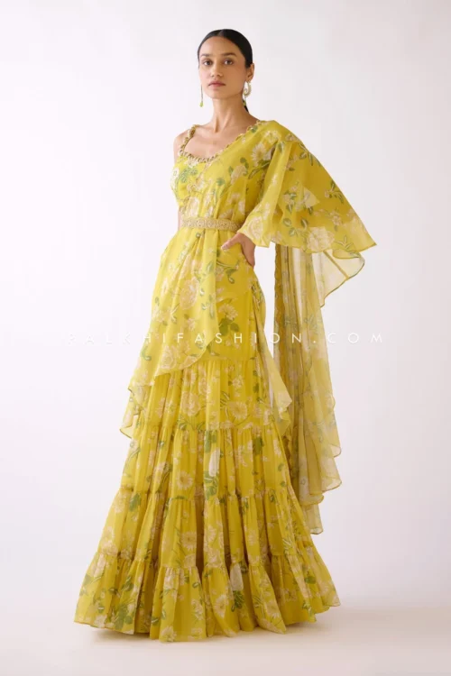 Designer Pastel Yellow Ready To Wear Lehenga Saree With Handwork -Indian Wear Shop DesignerPastelYellowReadyToWearLehengaSareeWithHandwork 1 877d00b5 4ffc 401c 8c7e 635b446f607e scaled