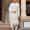 Elegant Cream Self Patterned Indo Western Set – A Timeless Choice For Weddings -Indian Wear Shop ElegantCreamSelfPatternedIndowesternSet 2 03263eee a92d 4930 a0fc c8ebe89fcc33 scaled