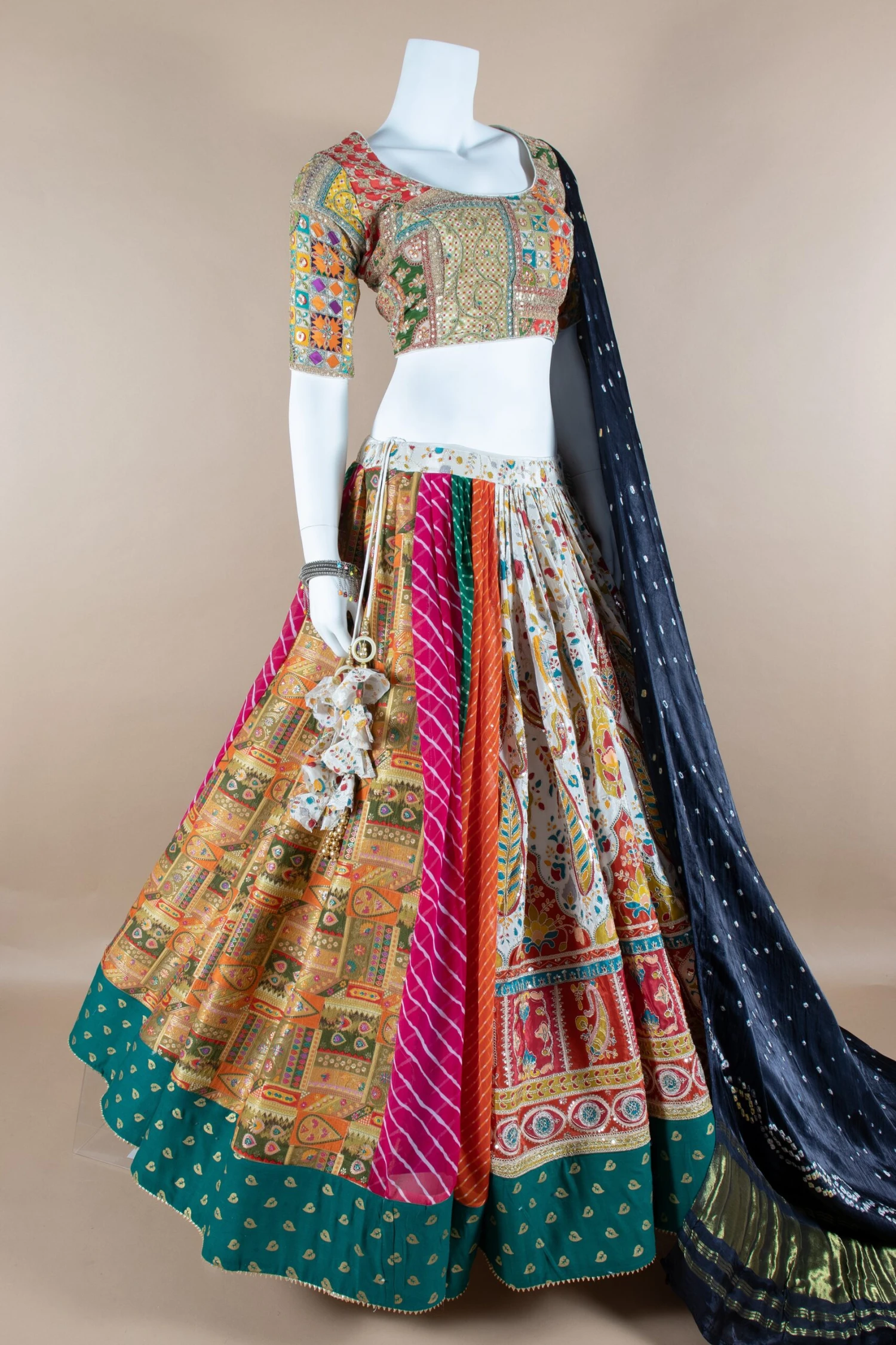 Premium Multicolor Navratri Chaniya Choli With Stunning Work 3 Premium Multicolor Navratri Chaniya Choli With Stunning Work
