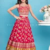 Rani Pink Soft Silk Lehenga Choli With Handwork Blouse - Palkhi Fashion 1 Rani Pink Soft Silk Lehenga Choli With Handwork Blouse - Palkhi Fashion -Indian Wear Shop RaniPinkSoftSilkLehengaCholiWithHandworkBlouse PalkhiFashion scaled