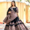 Timeless Black Ajarakh Navratri Chaniya Choli With Elegant Work | Palkhi Fashion -Indian Wear Shop TimelessBlackAjarakhNavratriChaniyaCholiwithElegantWorkPalkhiFashion 1 scaled