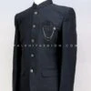 Classic Black Silk Jodhpuri Suit From Palkhi Fashion 2 Classic Black Silk Jodhpuri Suit From Palkhi Fashion -Indian Wear Shop classic black silk jodhpuri suit from palkhi fashion 833088