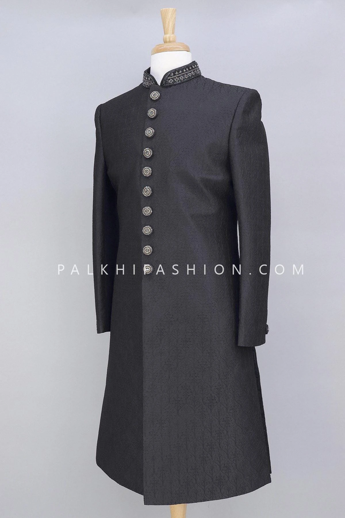 Designer Black Indo-Western In Lakhanvi Work 3 Designer Black Indo-Western In Lakhanvi Work