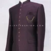 Elegant Dark Wine Jodhpuri Suit From Palkhi Fashion -Indian Wear Shop elegant dark wine jodhpuri suit from palkhi fashion by palkhi fashion 796543 scaled