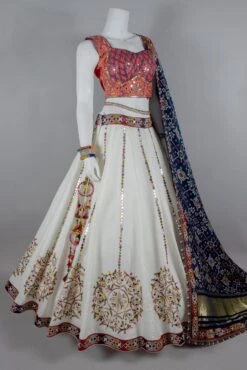 Elegant Navratri Chaniya Choli Set With Patola Silk Dupatta - Palkhi Fashion