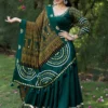 Emerald Green Embroidered Chaniya Choli With Mirror Dupatta – Palkhi Fashion -Indian Wear Shop emerald green embroidered chaniya choli with mirror dupatta palkhi fashion 697835 scaled