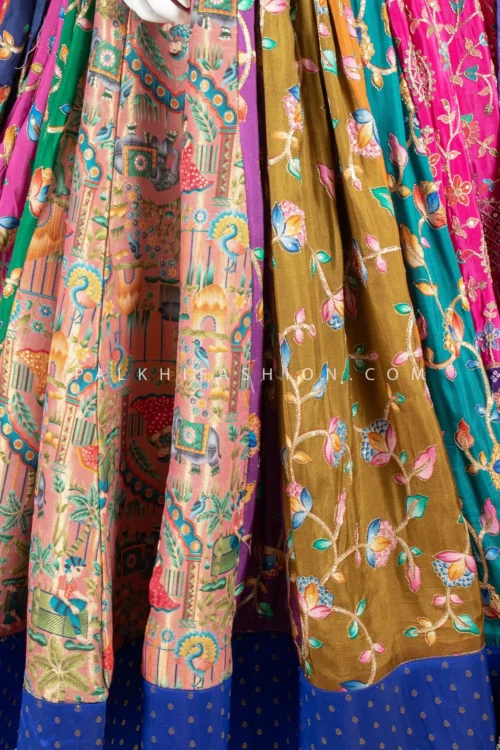 Lavish Multicolor Navratri Chaniya Choli With Silk Weaving Work -Indian Wear Shop lavish multicolor navratri chaniya choli with silk weaving work 544949 scaled