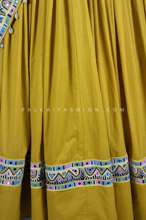 Light Mustard Yellow Navratri Chaniya Choli With Mirror & Kasab Work – Palkhi Fashion -Indian Wear Shop light mustard yellow navratri chaniya choli with mirror kasab work palkhi fashion 307743 scaled