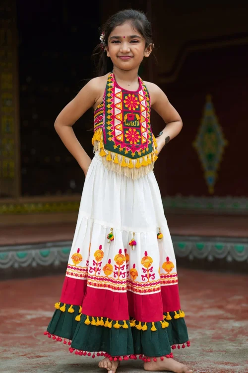 Multicolor Cotton Girls Chaniya Choli With Traditional Embroidery – Palkhi Fashion 9 Multicolor Cotton Girls Chaniya Choli With Traditional Embroidery – Palkhi Fashion -Indian Wear Shop multicolor cotton girls chaniya choli with traditional embroidery palkhi fashion 248397 scaled