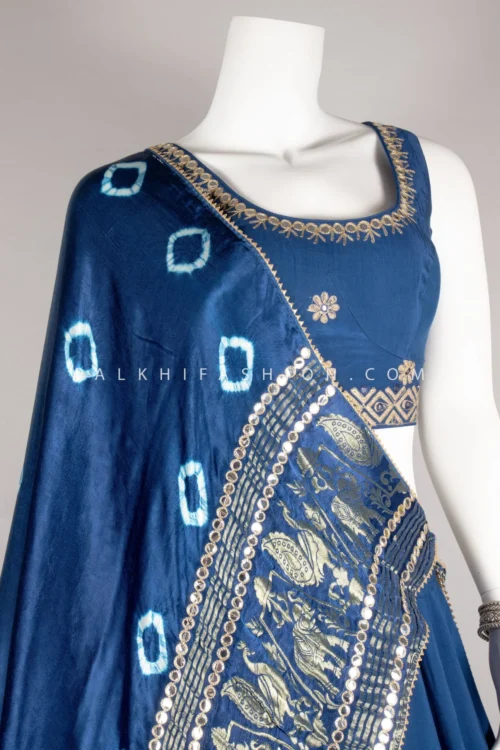 Premium Blue Navratri Chaniya Choli With Stunning Pure Gaji Silk Dupatta -Indian Wear Shop premium blue navratri chaniya choli with stunning pure gaji silk dupatta 310233 scaled