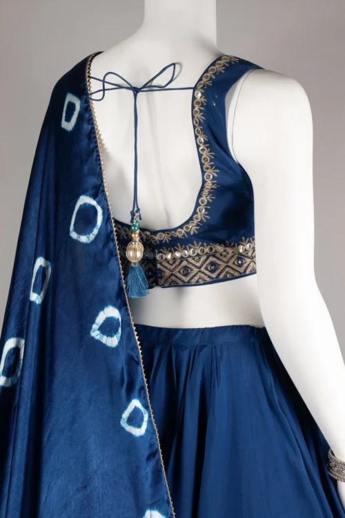 Premium Blue Navratri Chaniya Choli With Stunning Pure Gaji Silk Dupatta -Indian Wear Shop premium blue navratri chaniya choli with stunning pure gaji silk dupatta 576621 scaled